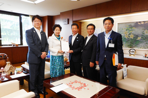 吉村県知事と上山市長